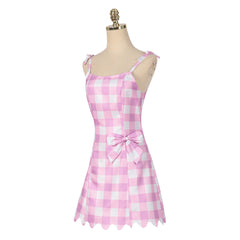 Barbie Film 2023 rosa Kleid Margot Robbie Cosplay Kostüm mit Hut