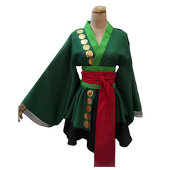 Roronoa Zoro Kleid One Piece Zoro Cosplay Kostüm Lolita Halloween Karneval Outfits