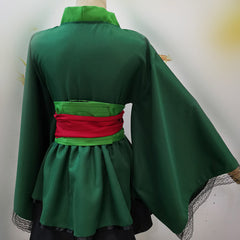 Roronoa Zoro Kleid One Piece Zoro Cosplay Kostüm Lolita Halloween Karneval Outfits