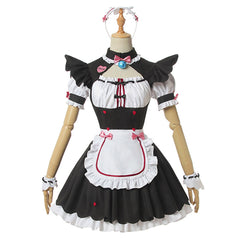 NEKOPARA Katzenparadies Chocola Vanilla Dienstmädchen Kleid Cosplay Kostüm