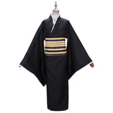 Demon Slayer Nakime Kostüm Kimono Cosplay Halloween Karneval Outfits