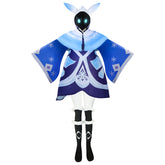 Cryo Abyss Magier Kostüm Genshin Impact Cosplay Halloween Karneval Outfits