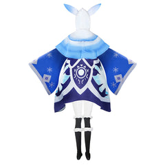 Cryo Abyss Magier Kostüm Genshin Impact Cosplay Halloween Karneval Outfits