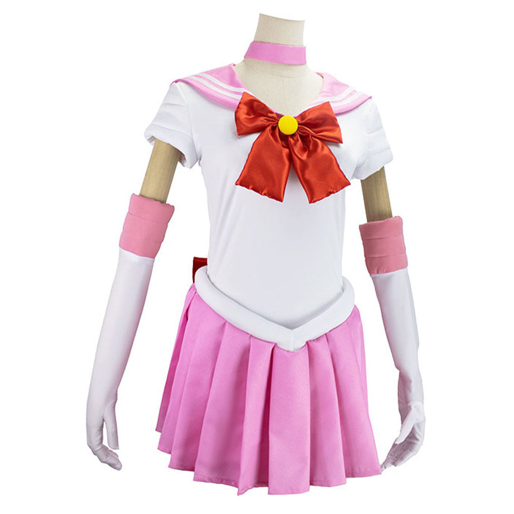 Sailor Moon Chibiusa Tsukino Kleid Cosplay Kostüm Halloween Karneval Outfits