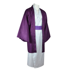 Demon Slayer Kamado Tanjirou Kimono Cosplay Kostüm Halloween Karneval Outfits