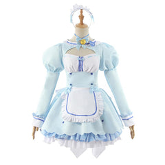 Katzenparadies Nekopara Chocola/Vanilla Cosplay Halloween Karneval Kostüme Kleid