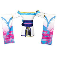 LOL Spirit Blossom Ahri Kimono League of Legends Fox Ahri Cosplay Kostüm Halloween Karneval Kostüm