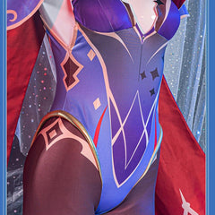 Mona Genshin Impact Mona Cosplay Kostüm Halloween Karneval Kostüm Set