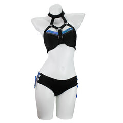 Demon Slayer Kanroji Mitsuri Bademode Bikini Set Damen Sommer 3tlg. Badeanzug