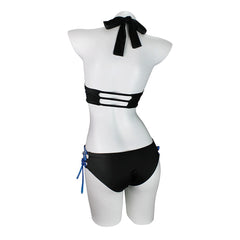 Demon Slayer Kanroji Mitsuri Bademode Bikini Set Damen Sommer 3tlg. Badeanzug