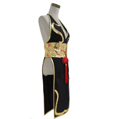 Street Fighter Cheongsam Chun-Li Cosplay Kostüm Halloween Karneval Outfits