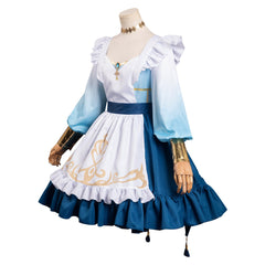Genshin Impact Cosplay Nilou Maid Dress Kostüm Halloween Karneval originell Kleid