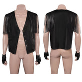 Film Barbie 2023 Ken schwarze Jacke Cosplay Kostüm Halloween Party Outfits