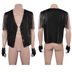 Film Barbie 2023 Ken schwarze Jacke Cosplay Kostüm Halloween Party Outfits