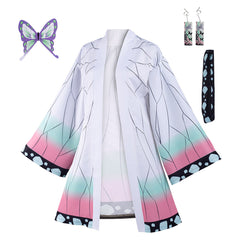 Blade of Demon Destruction Kochou Shinobu Umhang Cosplay Haori mit Zubehör