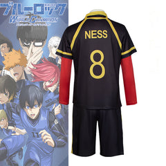 BLUE LOCK Bastard München Uniform Nu. 8/10/11/16 Sportanzug Cosplay Outfits