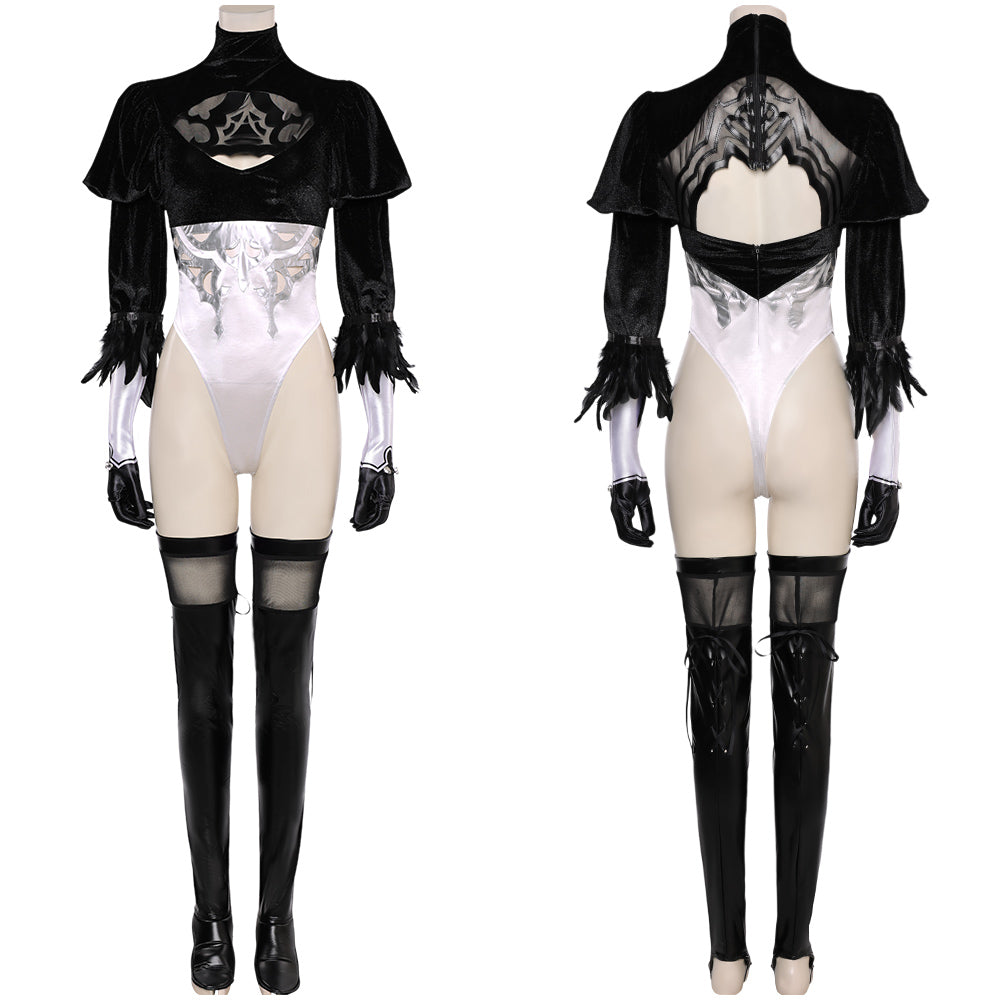 2B No2 Type B NieR:Automata Sexy Kostüm Set Cosplay Outfits