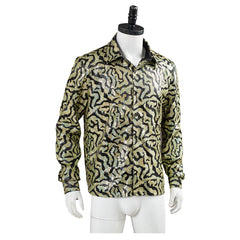 Tiger King Joe Exotic T-Shirt Hemd Cosplay Kostüm Halloween Karneval Kostüm Herren