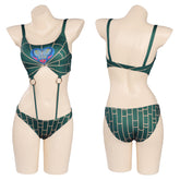 JoJo’s Bizarre Adventure STONE OCEAN Cosplay Bademode Sommer 2tlg. Badeanzug