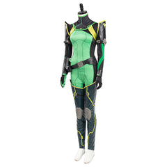 Valorant Controller Viper Damen Jumpsuit Cosplay Halloween Karneval Kostüm