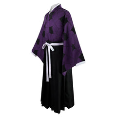 Demon Slayer Kokushibo Kostüm Kimono Cosplay Halloween Karneval Outfits