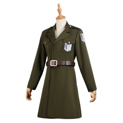 Attack On Titan Levi Ackerman Jacke Cosplay Kostüm Halloween Karneval Outifts
