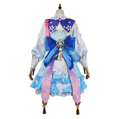 Genshin Impact Kamisato Ayaka Kleid Cosplay Halloween Karneval Outfits