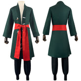 One Piece Roronoa Zoro Cosplay Kostüme Halloween Karneval Outfits