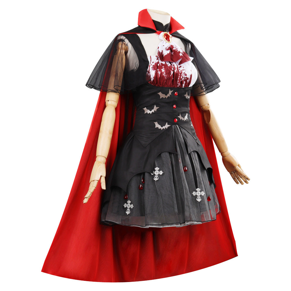 Chensou Man Power Cosplay Kostüm Vampire Maid Halloween Karneval Originell Kleid