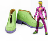 Giorno Giovanna Jotaro Kujo JoJo's Bizarre Adventure: Golden Wind Schuhe Cosplay Schuhe Grün