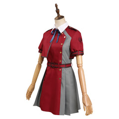 Lycoris Recoil Nishikigi Chisato Cosplay Kostüm Outfits Halloween Karneval Kleid