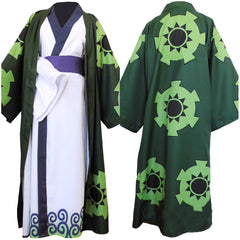 Roronoa Zoro One Piece Cosplay Kostüm Outfits Halloween Karneval Kimono