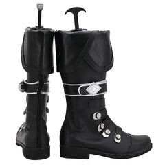 Genshin Impact Diluc Cosplay Schuhe Stiefel Halloween Schuhe