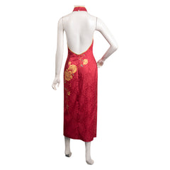 Resident Evil 4 Remake Ada Wong Cheongsam Cosplay Halloween Karneval Kostüm