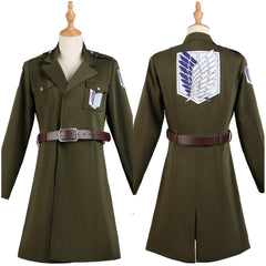 Attack On Titan Levi Ackerman Jacke Cosplay Kostüm Halloween Karneval Outifts