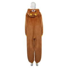 Rilakkuma Theme Park Adventure Brother Bear Cosplay Schlafanzug Outfits Halloween Karneval Originell Jumpsuit