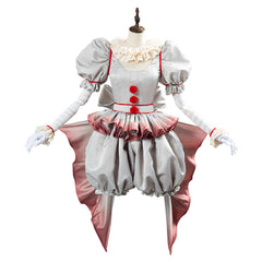 Pennywise Cosplay Kostüm Pennywise The Clown Kostüm Outfit Halloween Karnival weiblich Kostüm