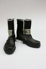 SAO Staffel 2 Kirigaya/Kirito Stiefel Cosplay Schuhe Schwarz Stiefel