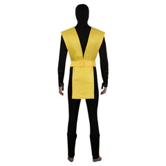 Mortal Kombat Scorpion Cosplay Kostüme Outfits Halloween Karneval Anzug