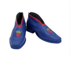 Fugo JoJo no Kimyō na Bōken JoJo's Bizarre Adventure: Golden Wind Pannacotta Fugo Schuhe Cosplay Schuhe Braun
