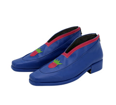 Fugo JoJo no Kimyō na Bōken JoJo's Bizarre Adventure: Golden Wind Pannacotta Fugo Schuhe Cosplay Schuhe Braun
