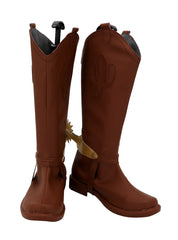 Toy Story Cowboy-Sheriff Woody Stiefel Cosplay Schuhe Stiefel