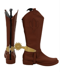 Toy Story Cowboy-Sheriff Woody Stiefel Cosplay Schuhe Stiefel