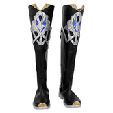 Genshin Impact Albedo Cosplay Schuhe Stiefel Halloween Schuhe