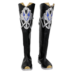 Genshin Impact Albedo Cosplay Schuhe Stiefel Halloween Schuhe