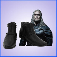 The Witcher Geralt of Rivia Stiefel Cosplay Schuhe