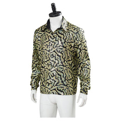 Tiger King Joe Exotic T-Shirt Hemd Cosplay Kostüm Halloween Karneval Kostüm Herren