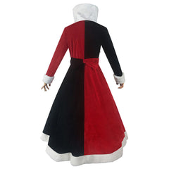 Queen Of Hearts Cosplay Alice's Adventures in Wonderland Kostüm Outfits Halloween Karneval Kleid