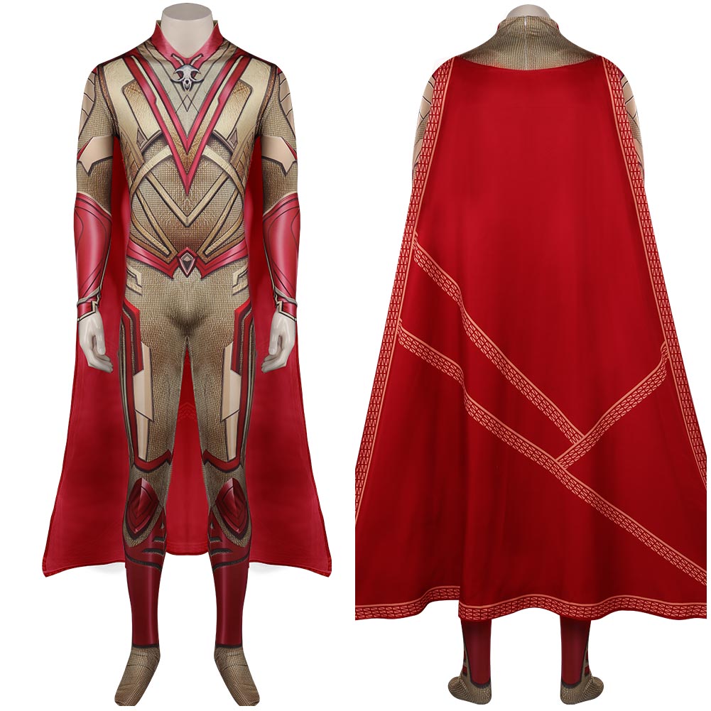 Adam Warlock Bodysuit Guardians of the Galaxy Vol. 3 Adam Cosplay Kostüm Halloween Karneval Outfits