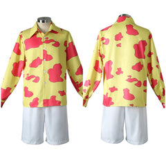 Trafalgar D. Water Law Cosplay One Piece Red Kostüm Halloween Karneval Outfits